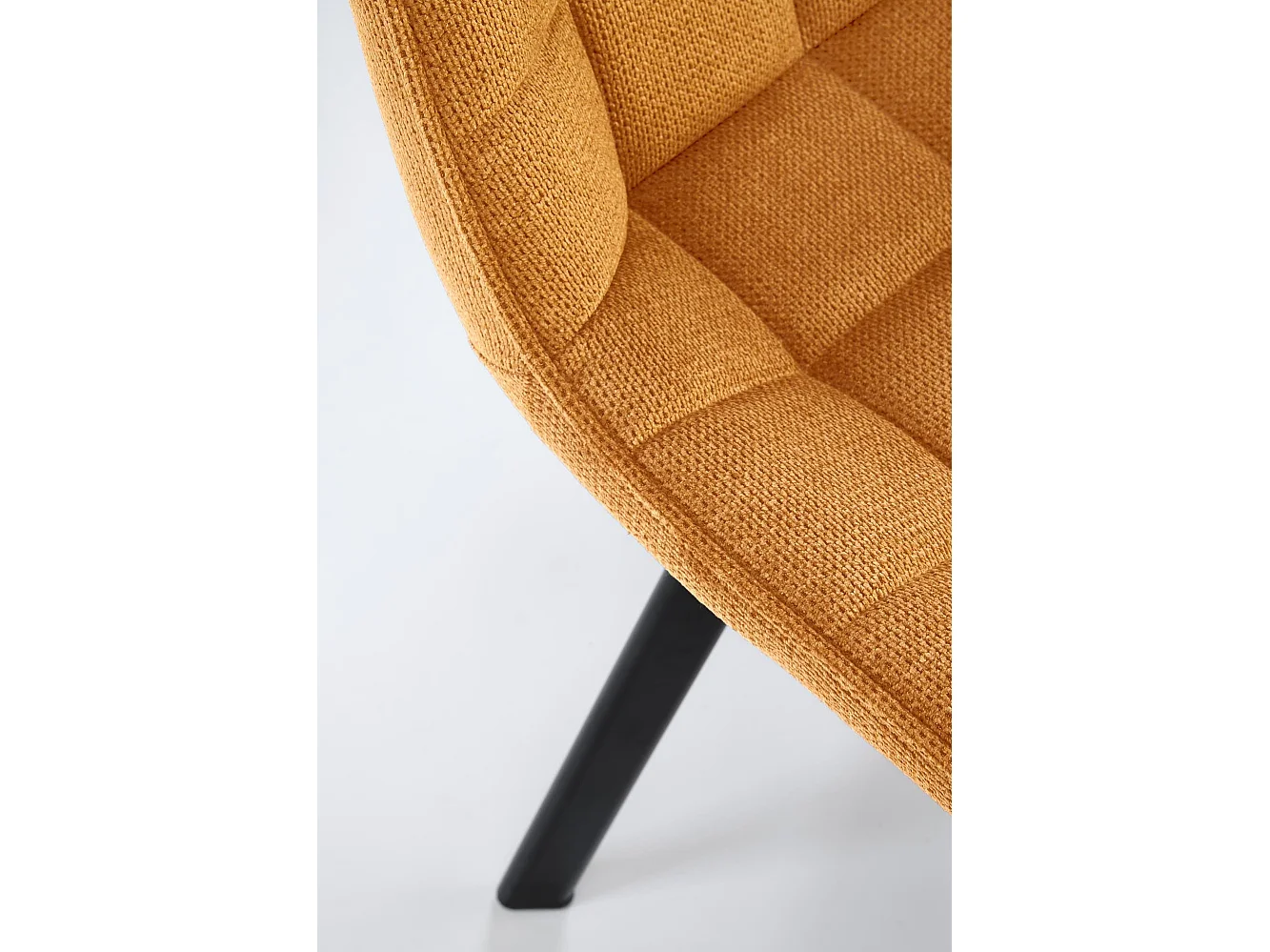 Krzesło tapicerowane K549 musztardowe