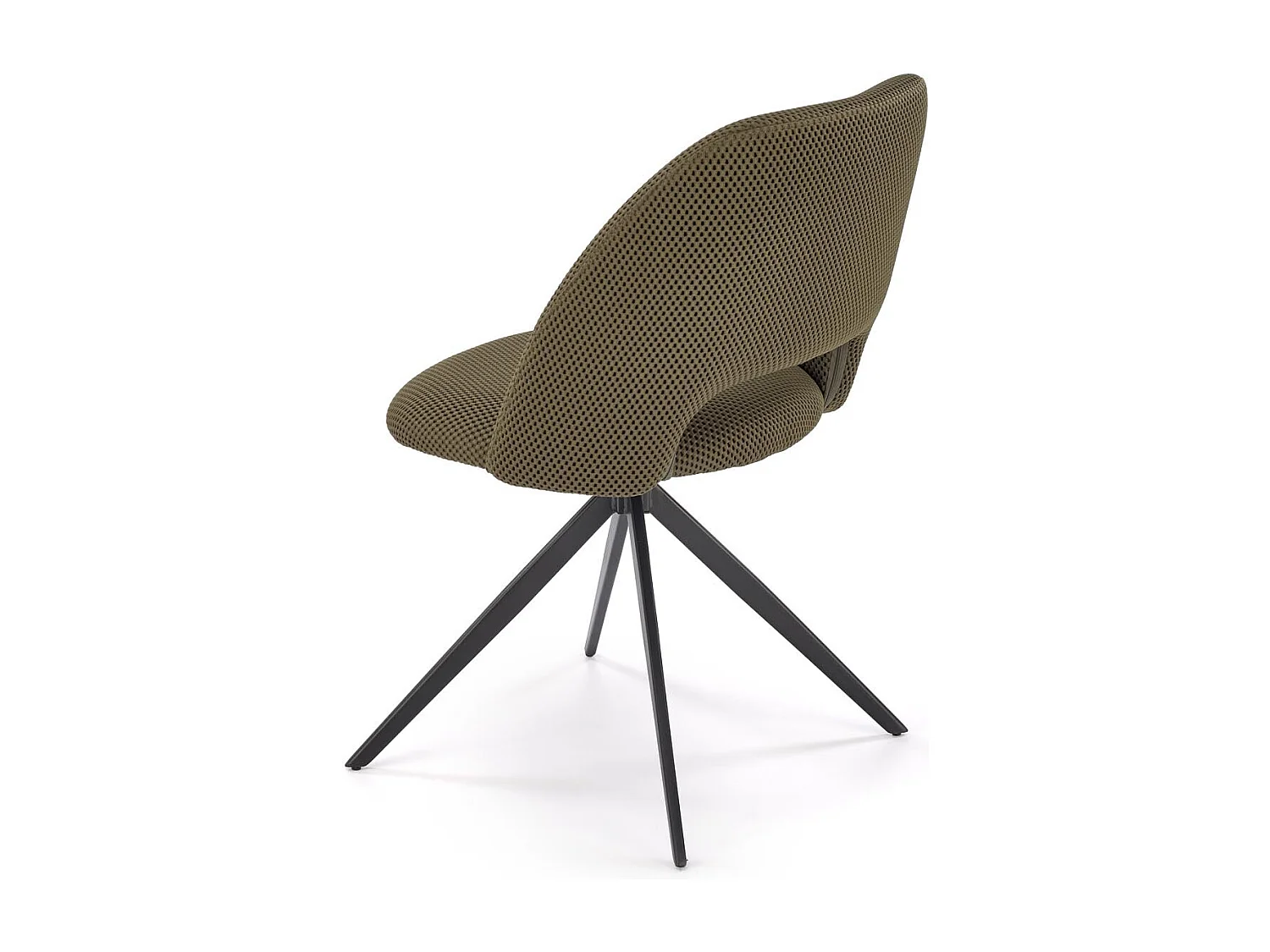 Chaise pivotante en acier 52 x 79 cm