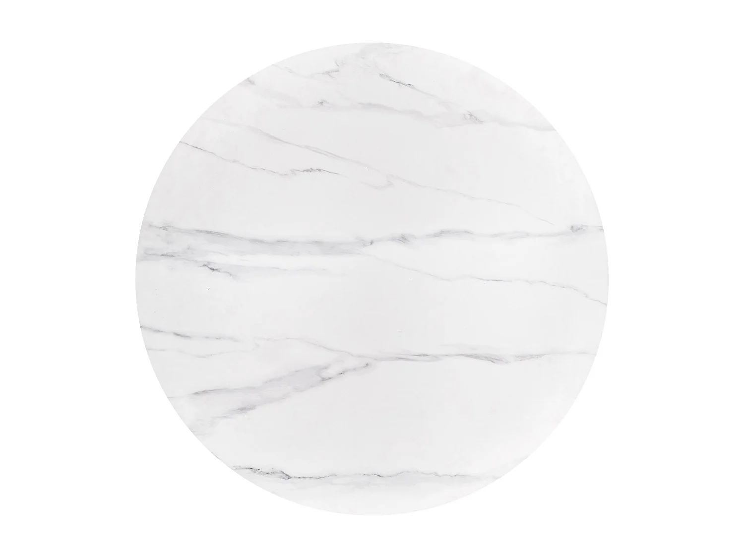 Table ronde en marbre pour 4 personnes 120x76 cm