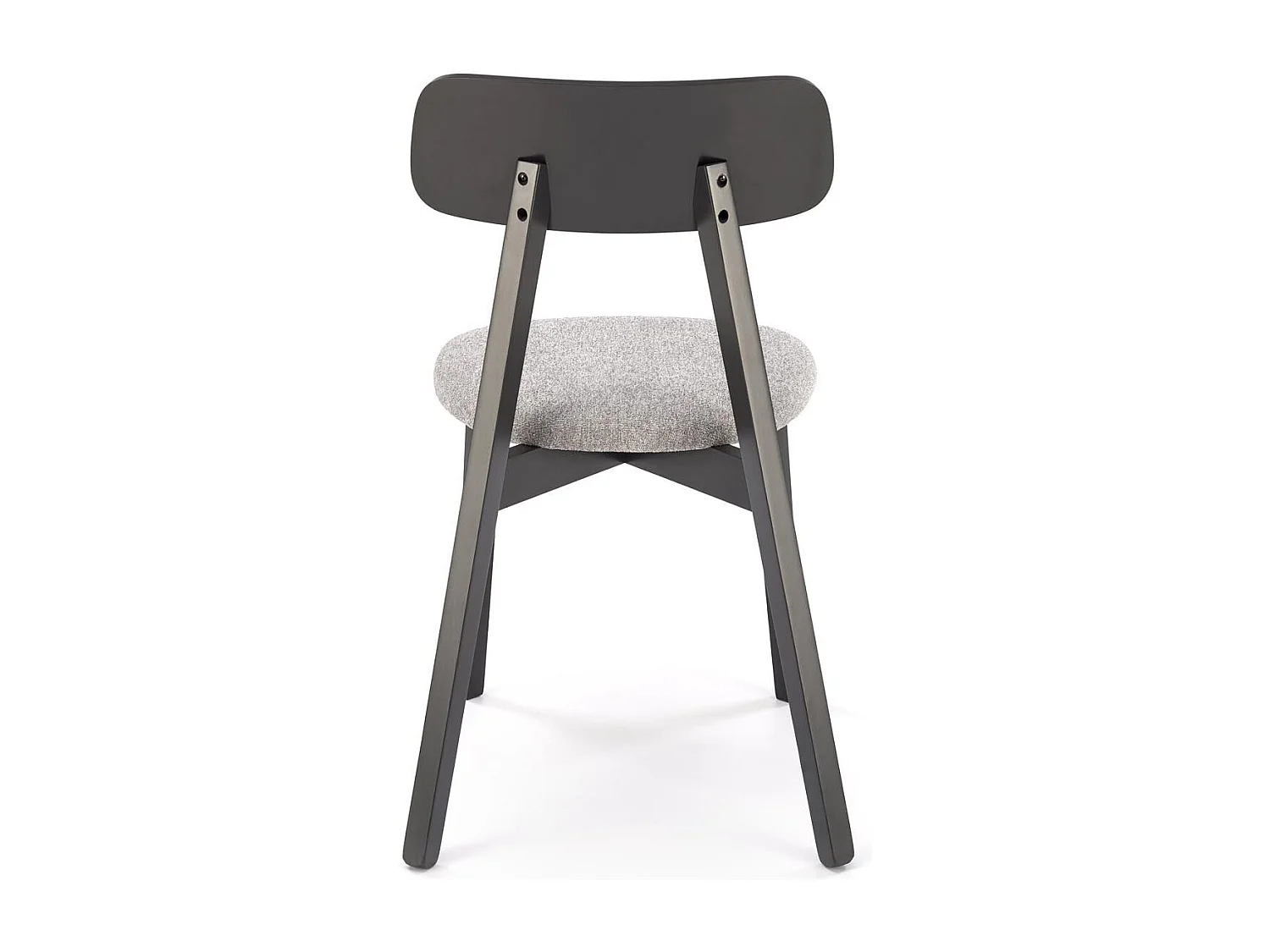 Chaise d'extérieur en bois massif 48 x 47 cm