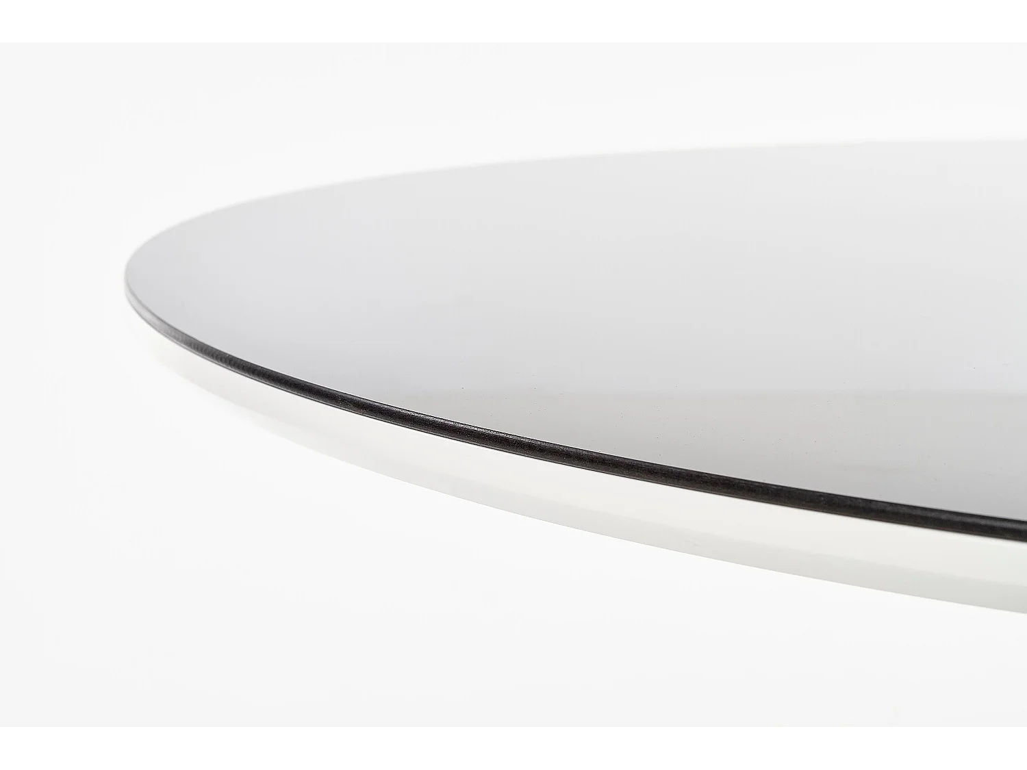 Table ronde en chêne pour 4 personnes 120x76 cm