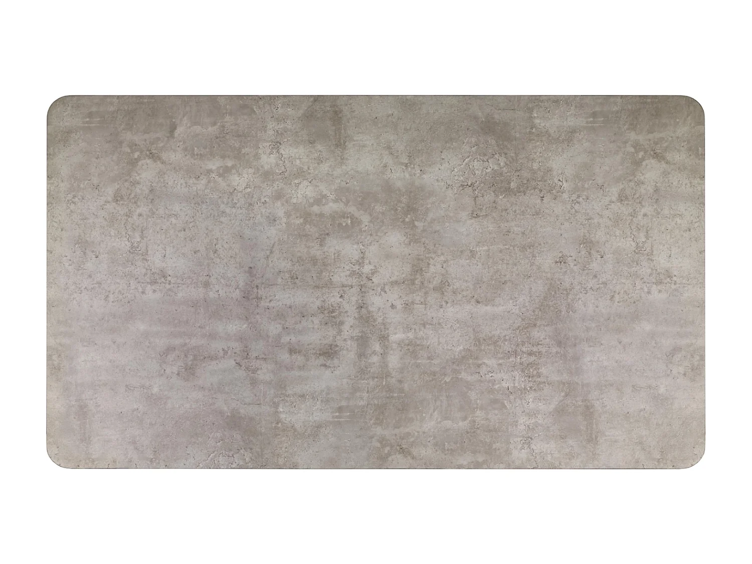 Table pour 4/6 personnes grise 160x90 cm