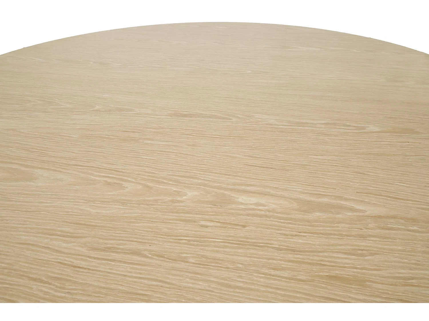 Table ronde en chêne pour 4 personnes 120x77 cm