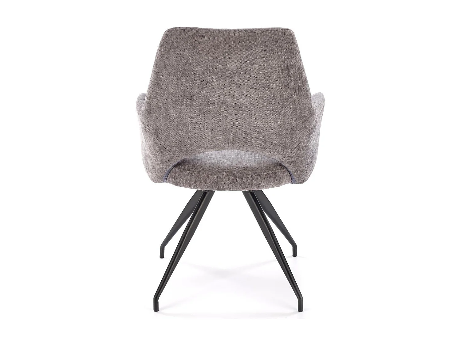 Chaise pivotante en acier 58 x 88 cm