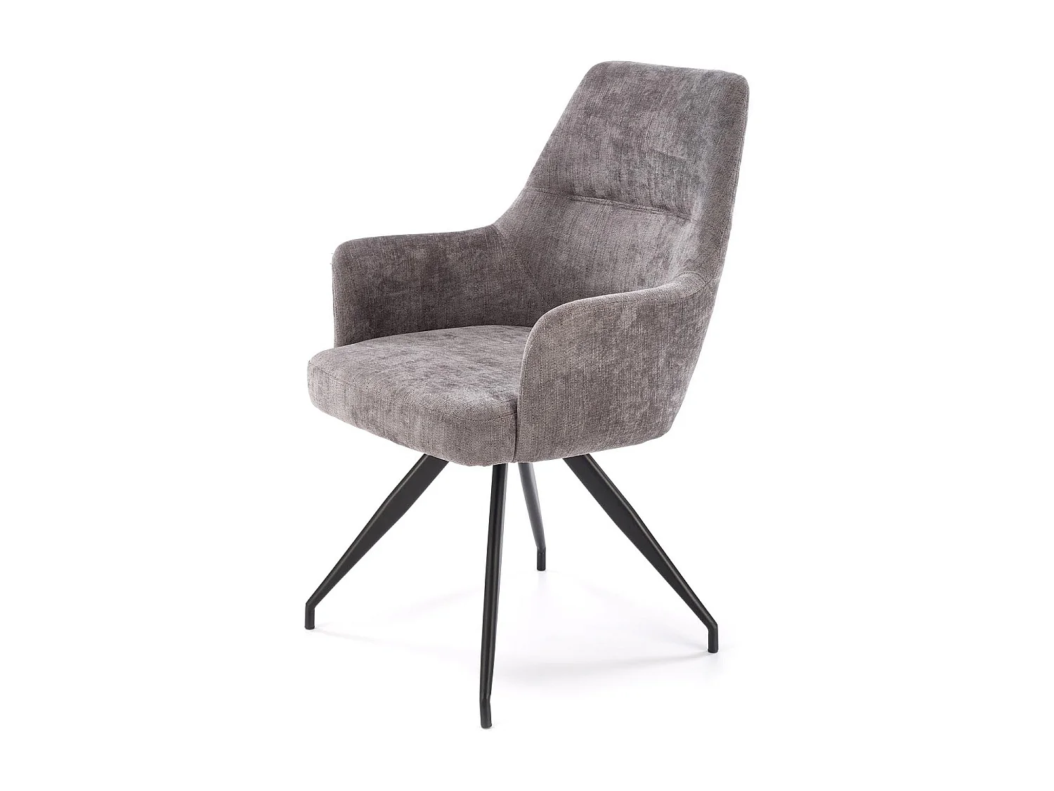 Chaise pivotante en acier 58 x 88 cm