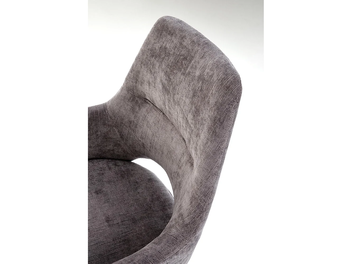 Chaise pivotante en acier 58 x 88 cm