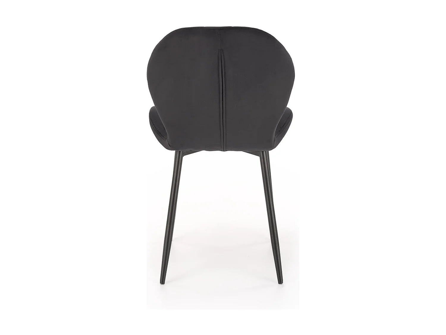 Krzesło tapicerowane K538 VELVET czarne