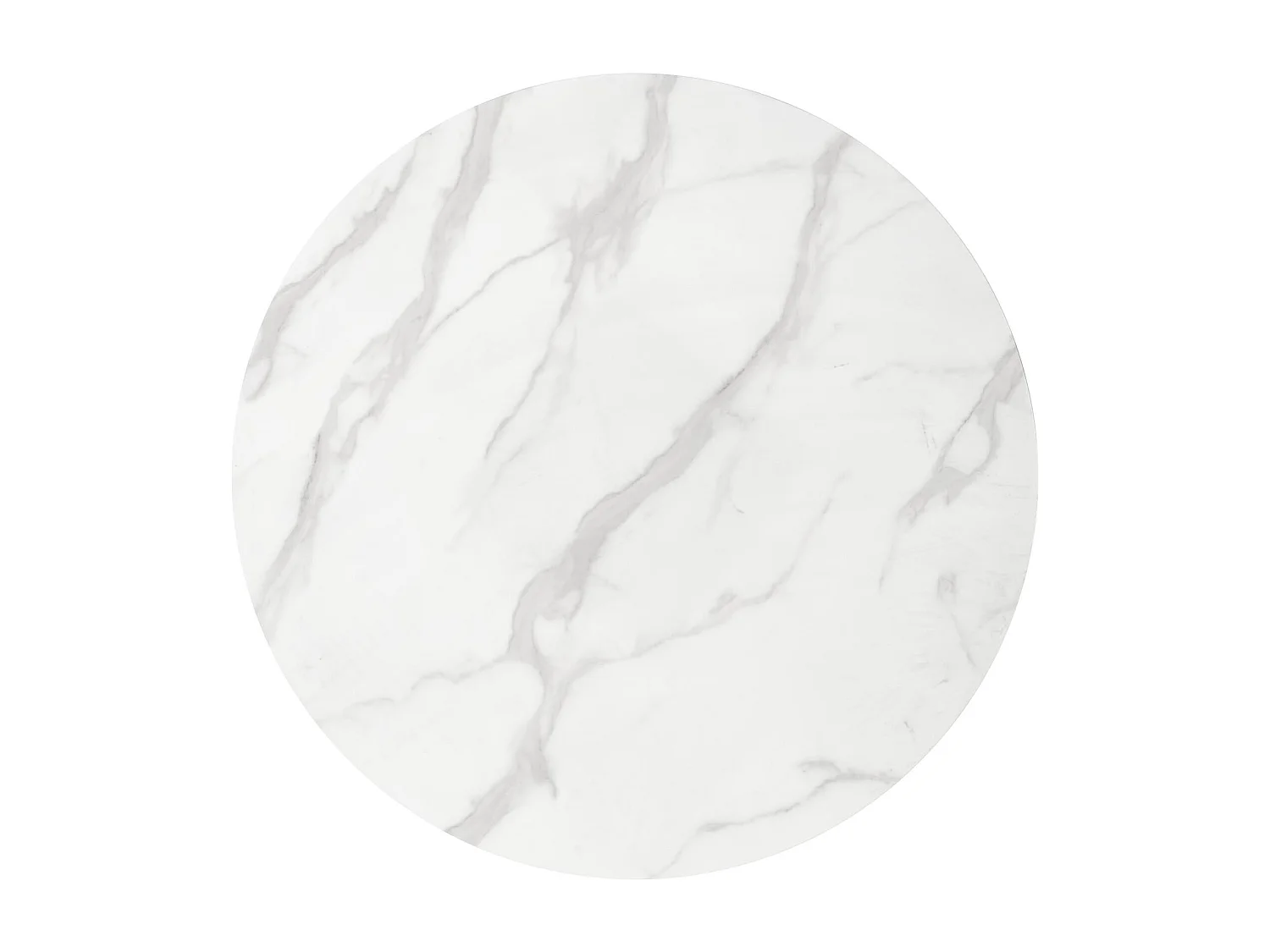 Table ronde en chêne pour 4 personnes 90x75 cm