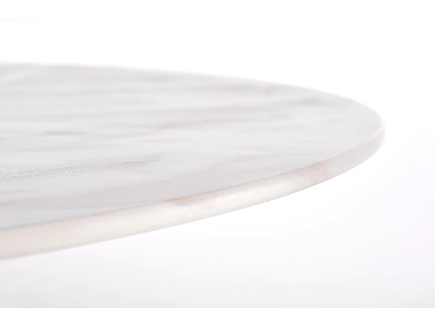 Table ronde en chêne pour 4 personnes 90x75 cm