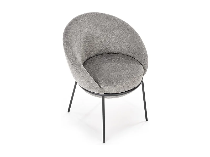 Chaise en acier 61x49 cm