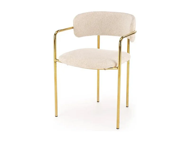 Cadeira de aço cromado 54x76 cm