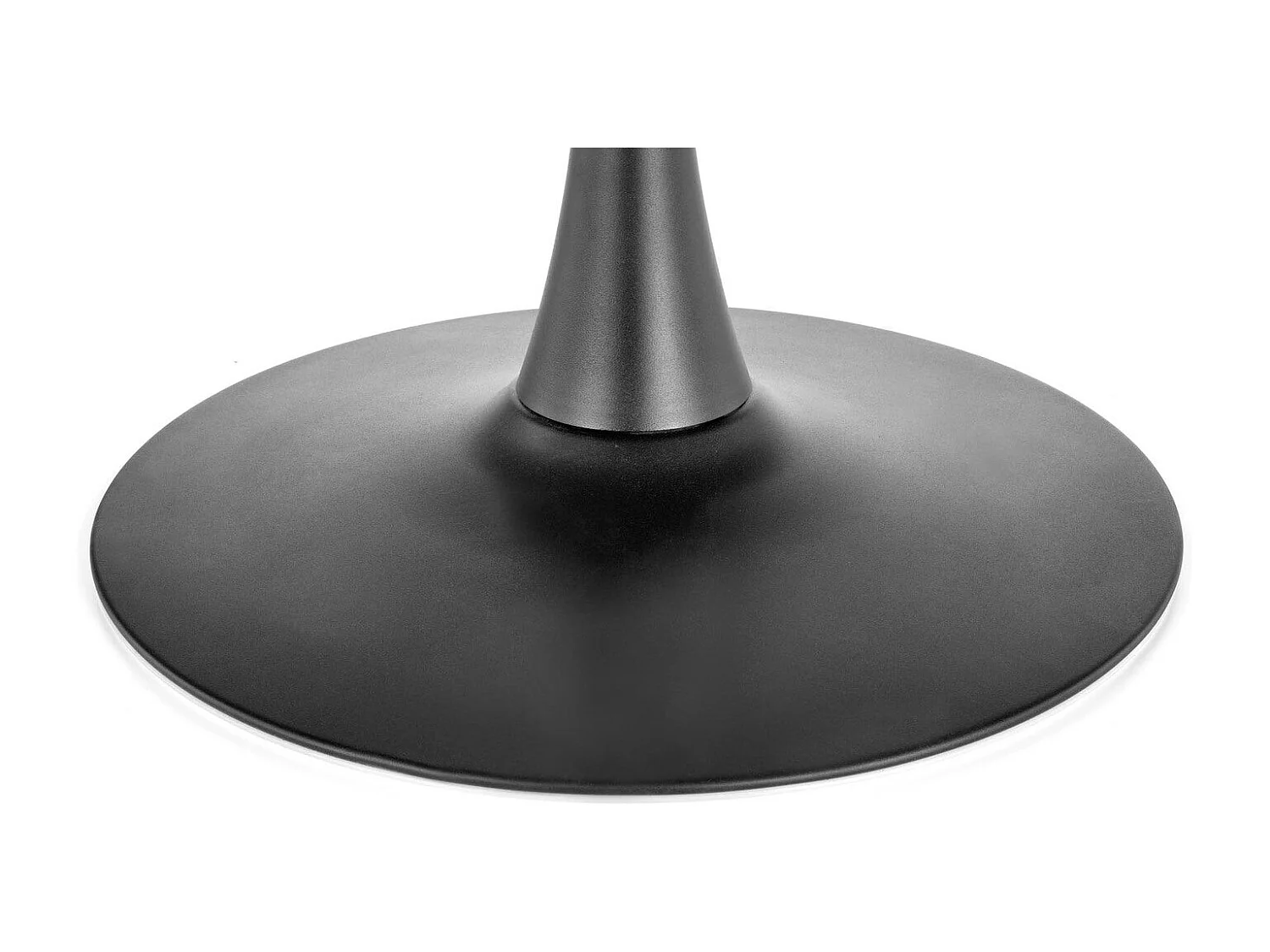 Table ronde en chêne pour 4 personnes 100x75 cm