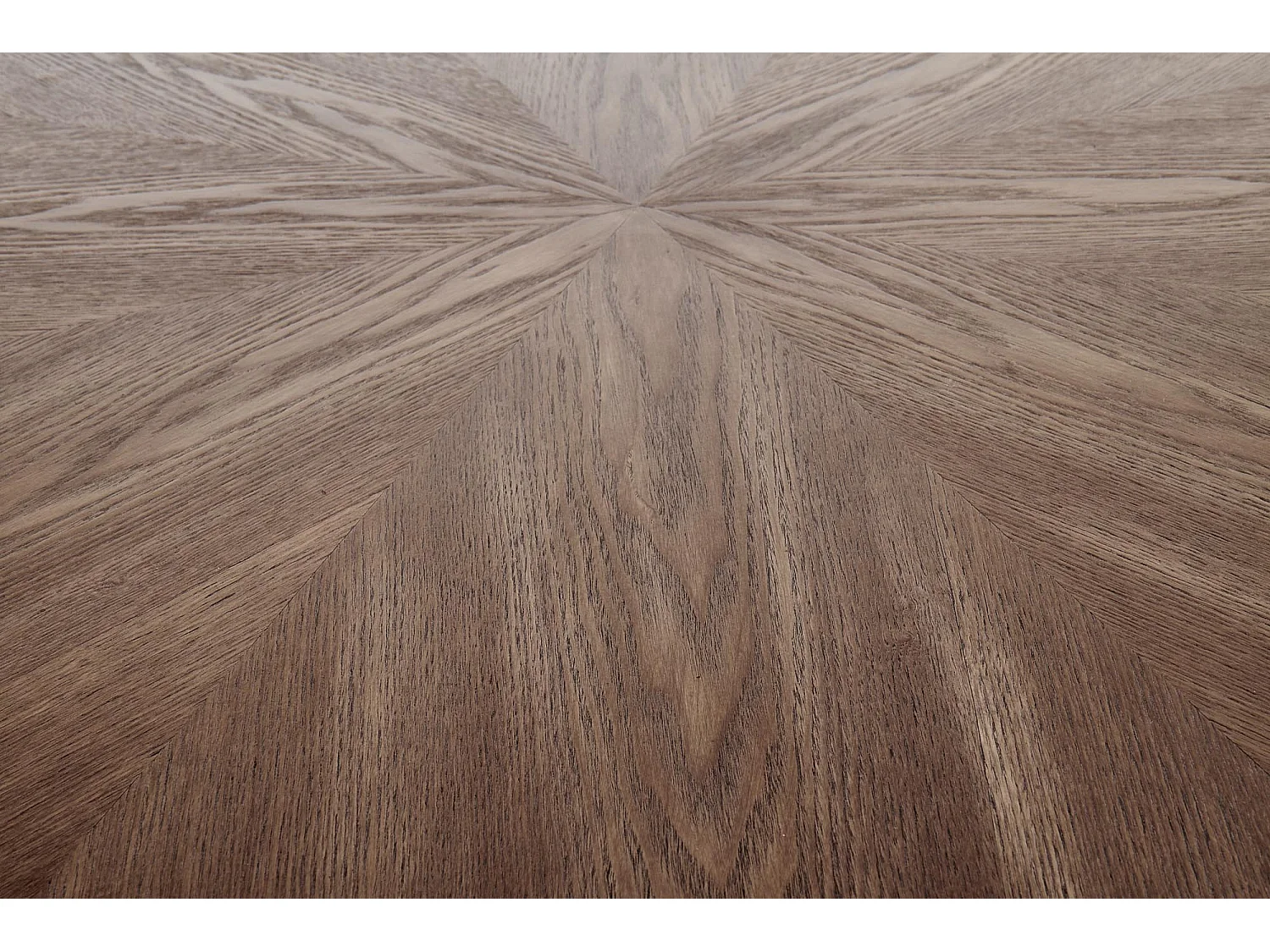 Table ronde en chêne pour 4 personnes 100x75 cm