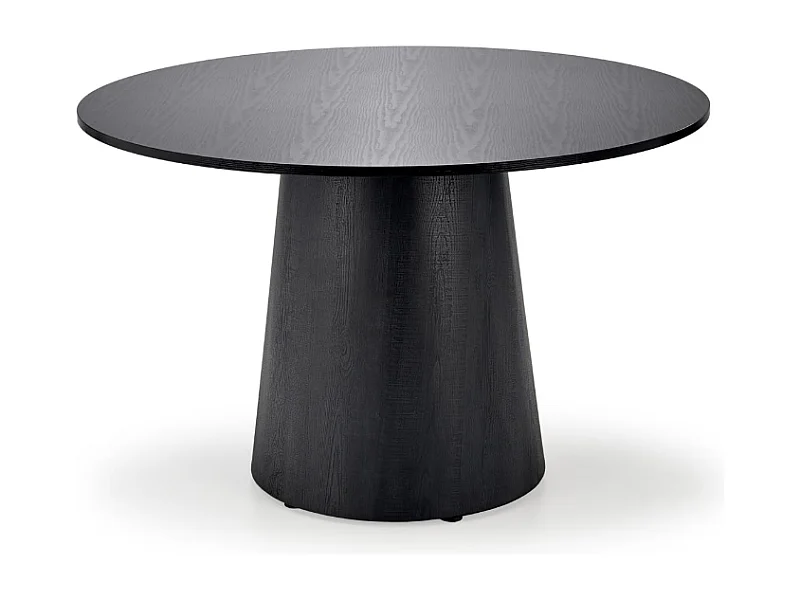 Stół okrągły GINTER 120x120 czarny