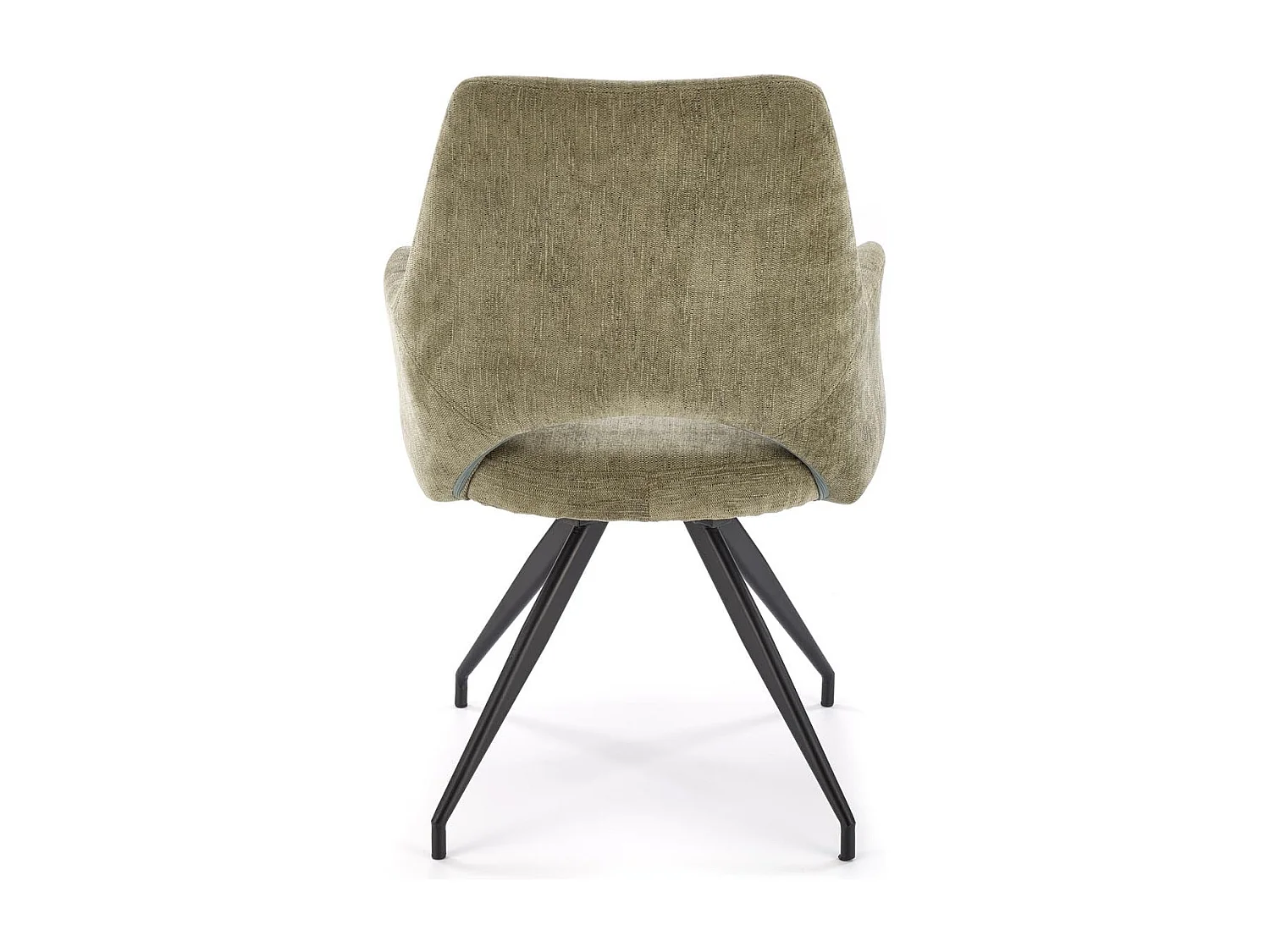 Cadeira giratória de aço 58x88 cm