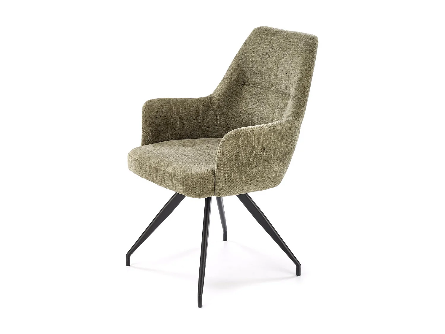 Cadeira giratória de aço 58x88 cm