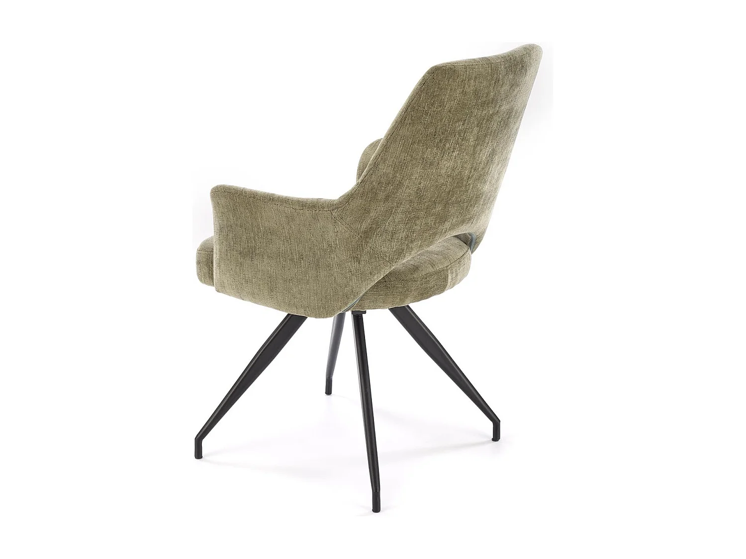 Cadeira giratória de aço 58x88 cm