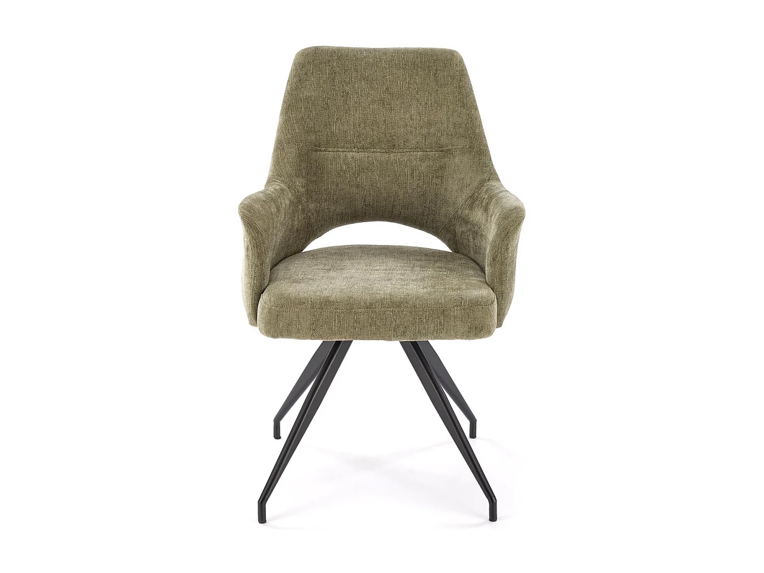 Cadeira giratória de aço 58x88 cm