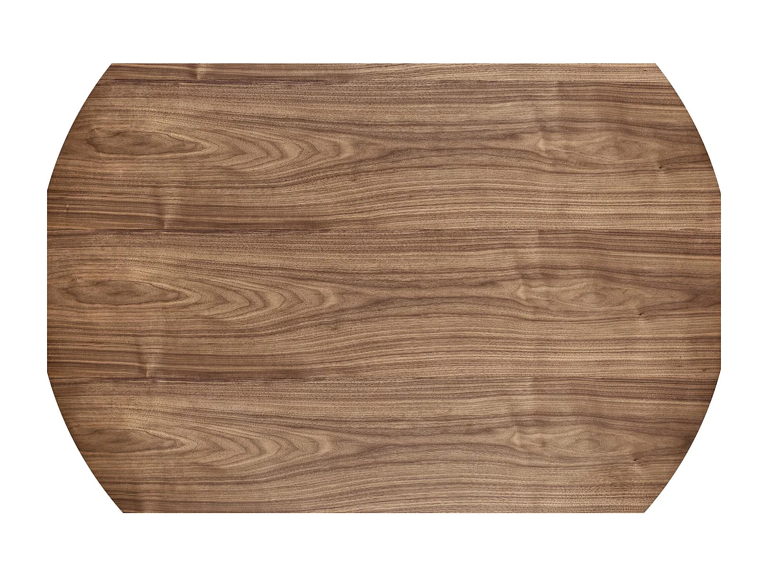 Table ronde en chêne pour 4 personnes 136x78 cm