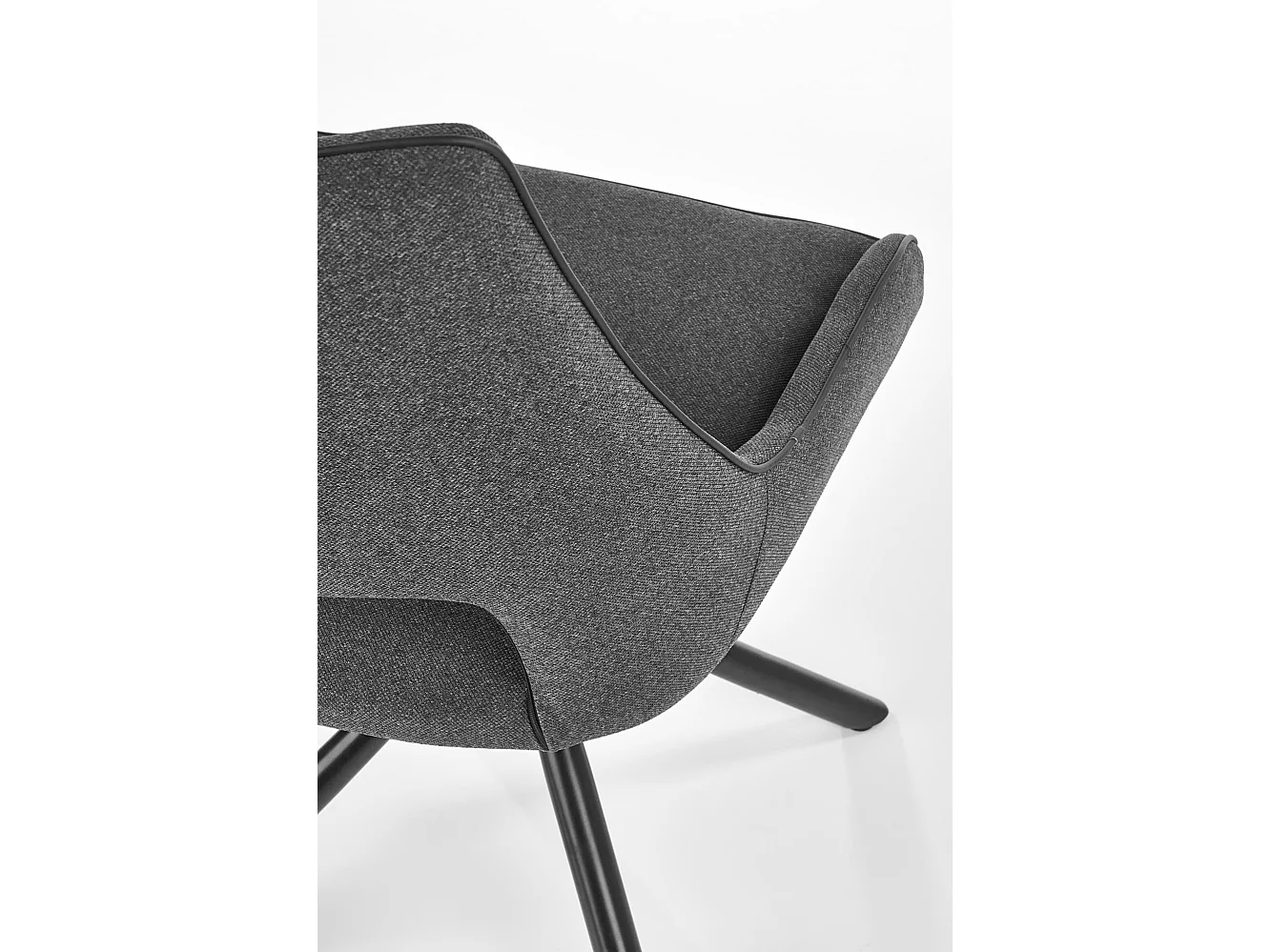 Chaise en acier 49x84 cm