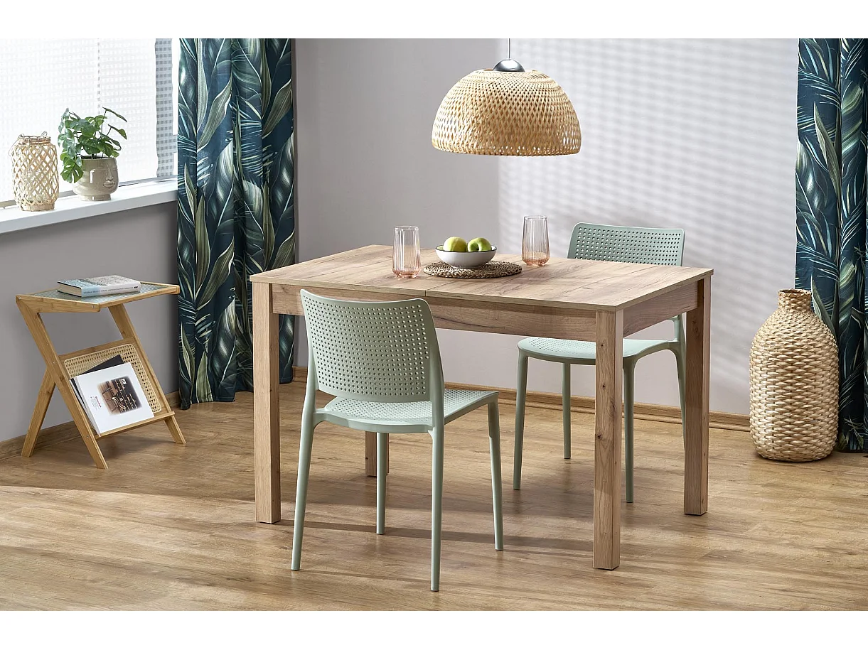 Table extensible pour 4/6 personnes 118/158x75 cm