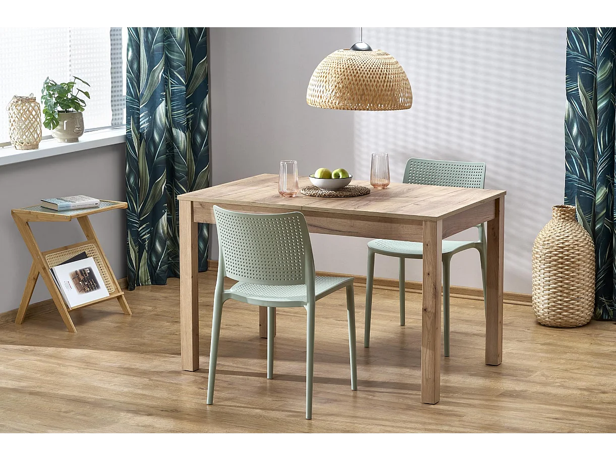 Table extensible pour 4/6 personnes 118/158x75 cm