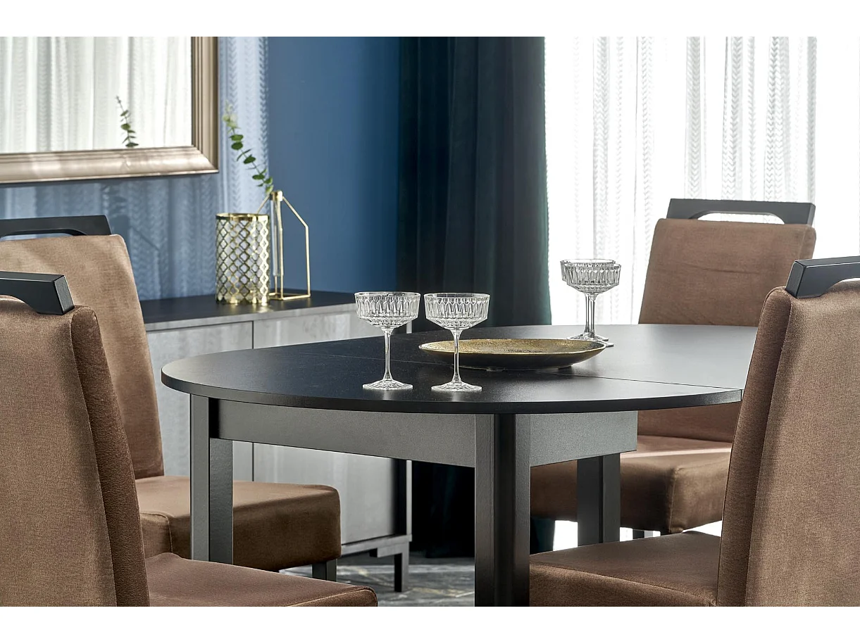 Uitschuifbare tafel voor 4/6 personen 102/142 x 102 cm