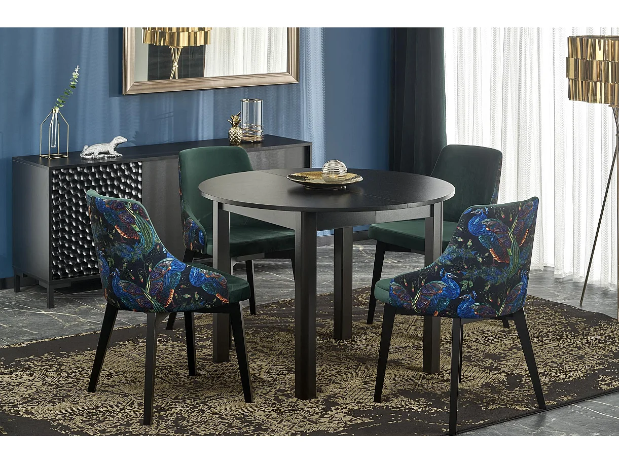 Uitschuifbare tafel voor 4/6 personen 102/142 x 102 cm