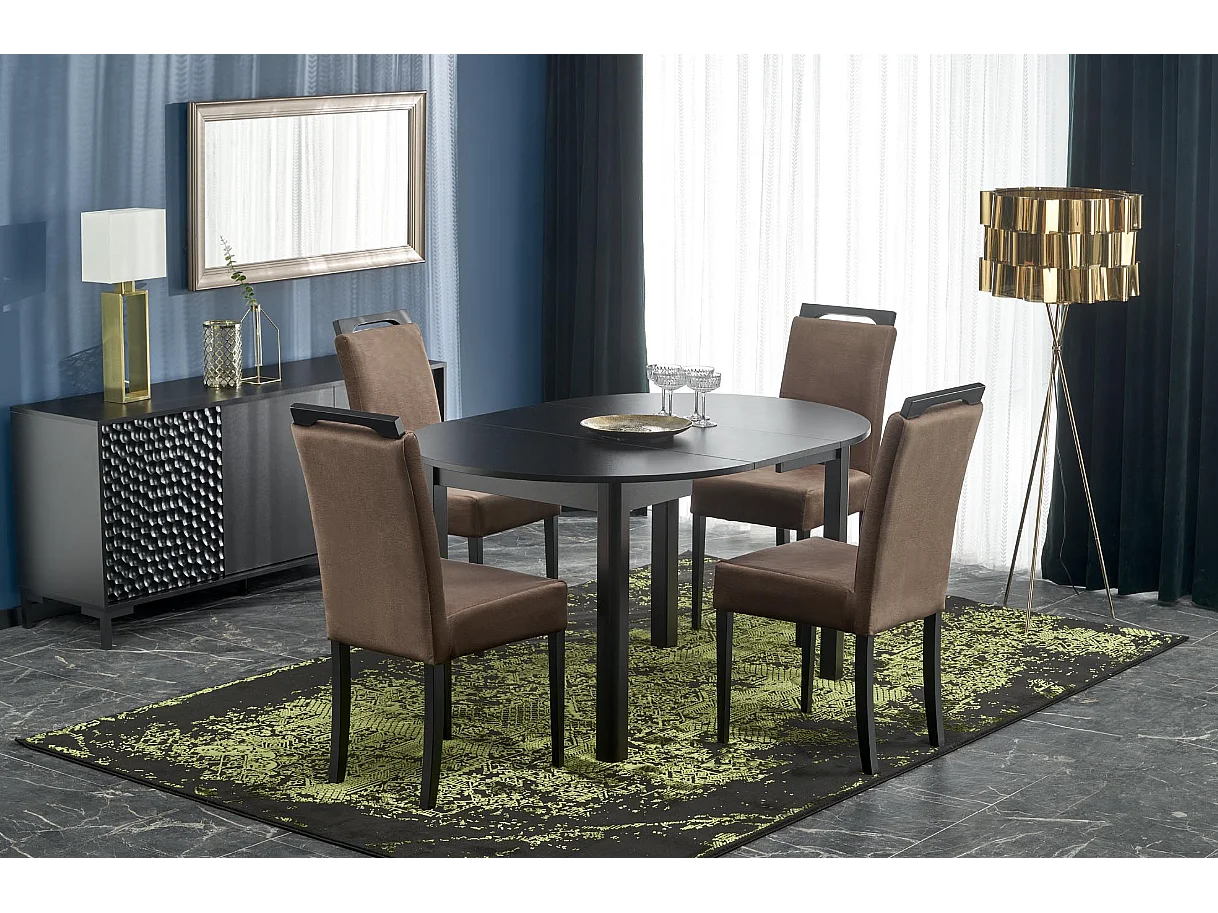 Table extensible pour 4/6 personnes 102/142x102 cm