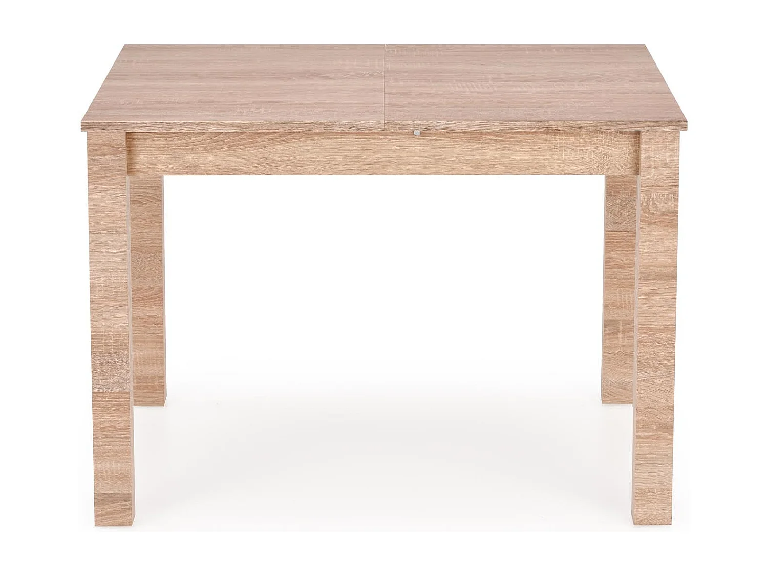 Table extensible en bois lamellé 100/135 x 60 cm