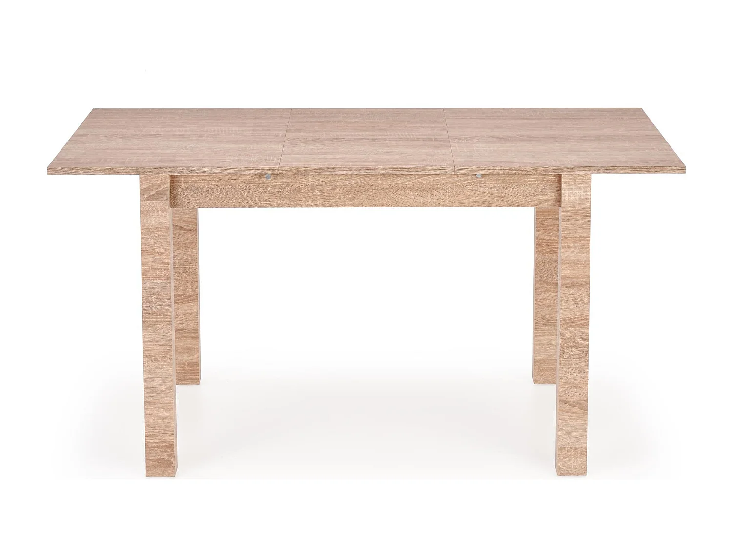 Table extensible en bois lamellé 100/135 x 60 cm