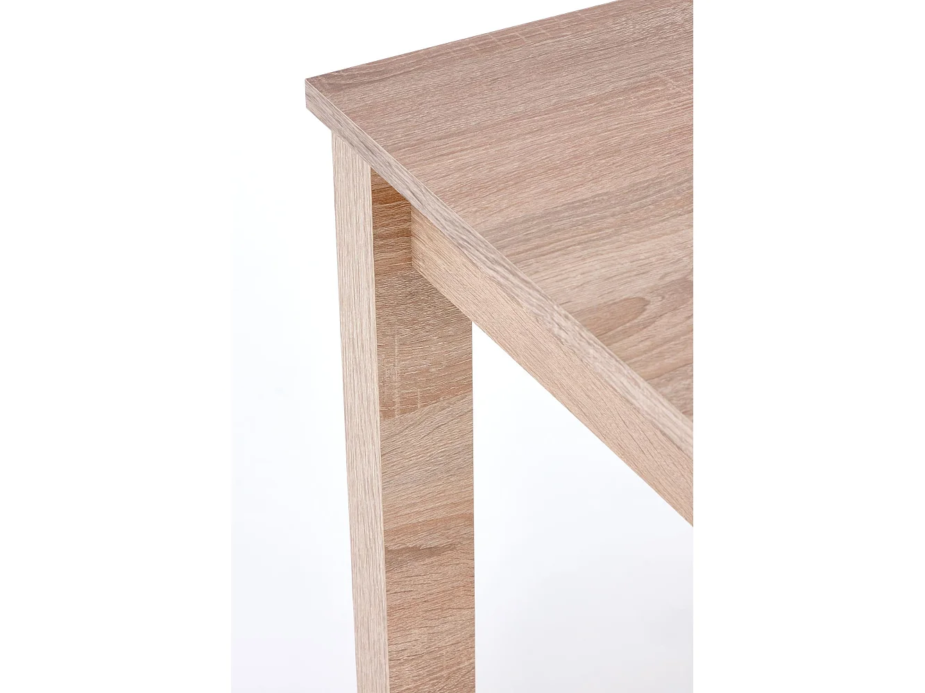 Table extensible en bois lamellé 100/135 x 60 cm