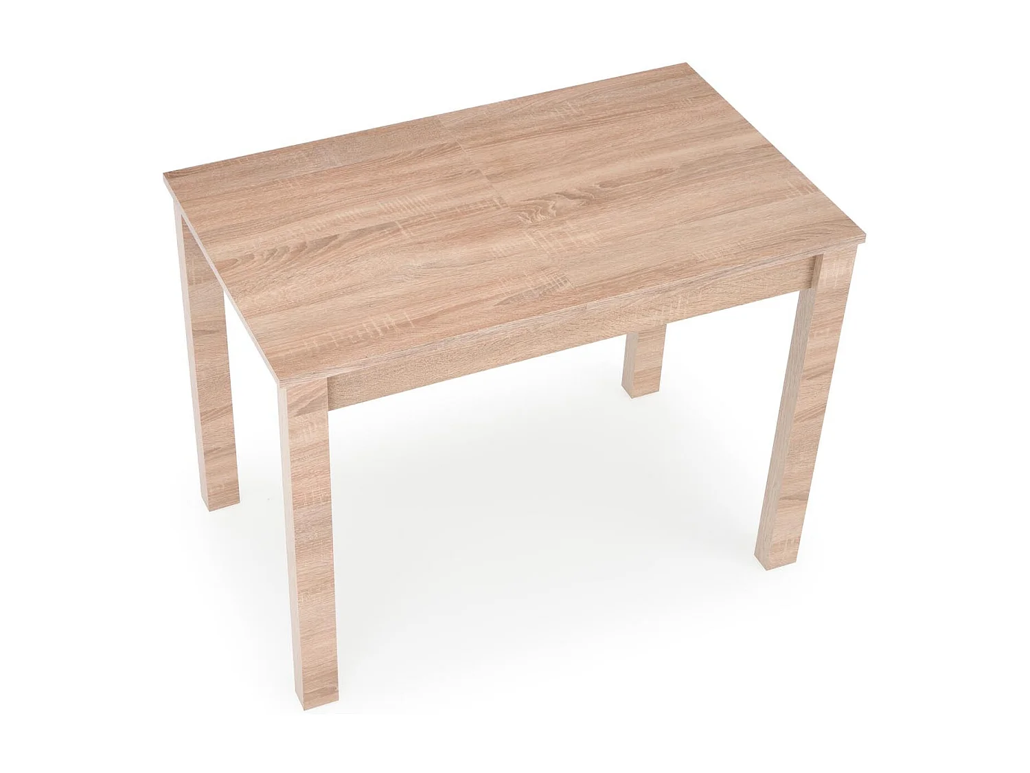 Table extensible en bois lamellé 100/135 x 60 cm