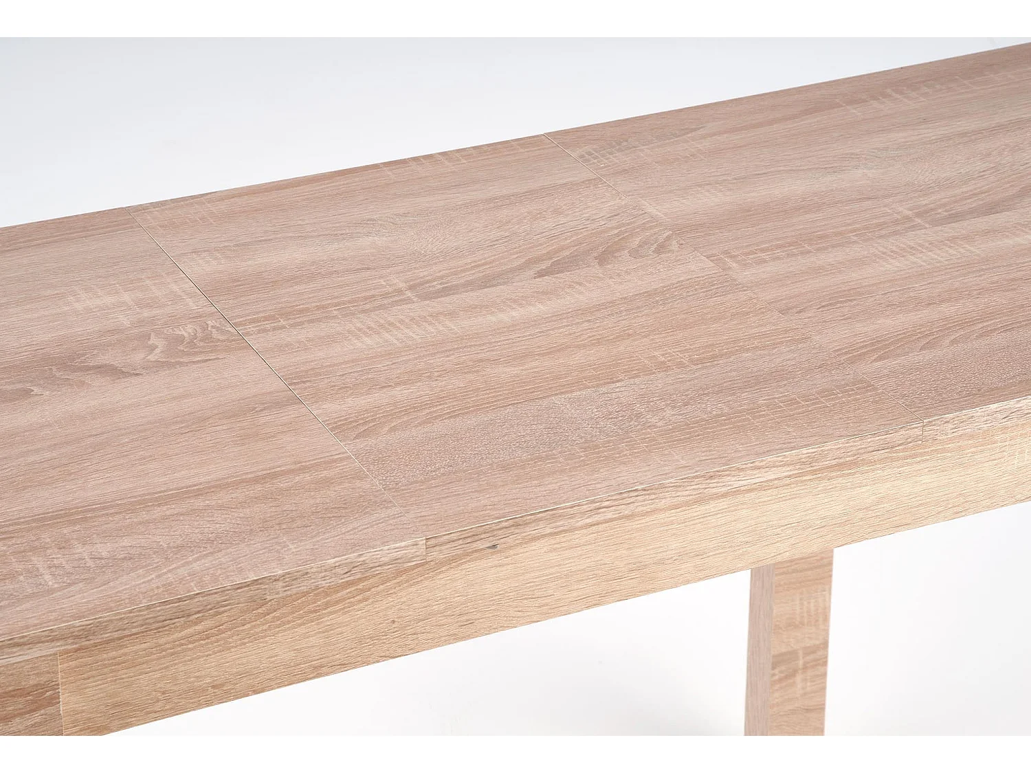 Table extensible en bois lamellé 100/135 x 60 cm