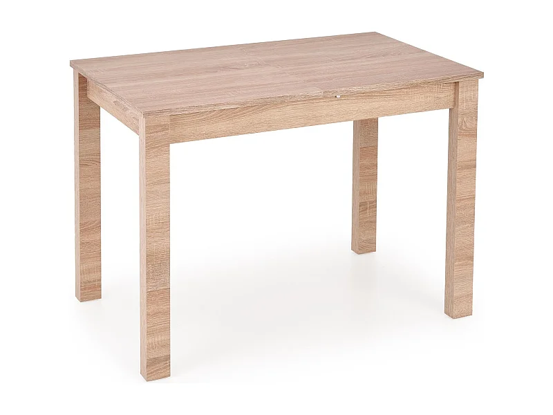 Table extensible en bois lamellé 100/135 x 60 cm