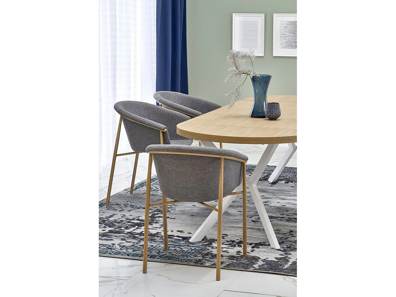 Table extensible pour 6/8 personnes 100/250x75 cm