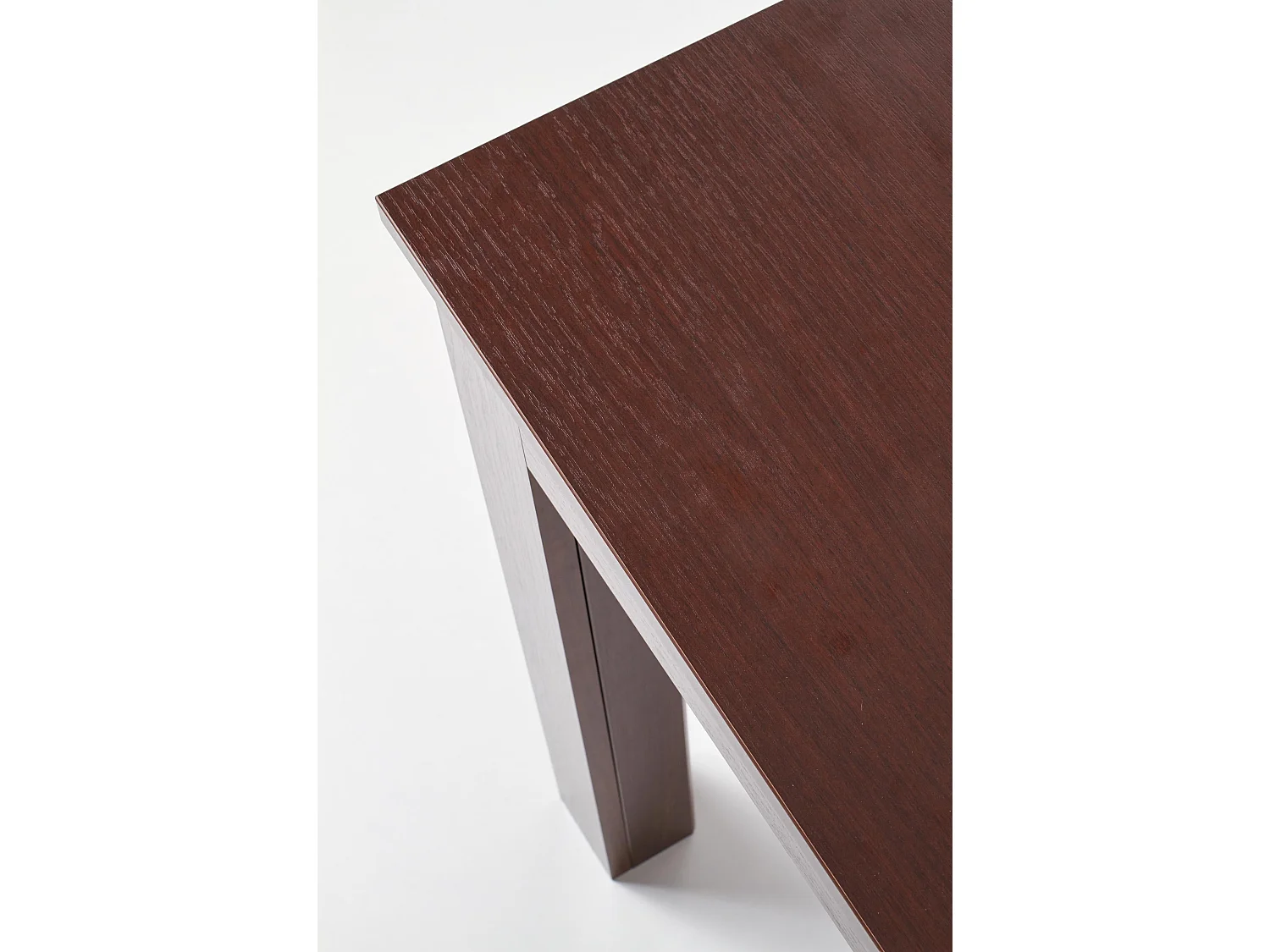 Stół SEWERYN 160(300)x90 ciemny orzech rozkładany