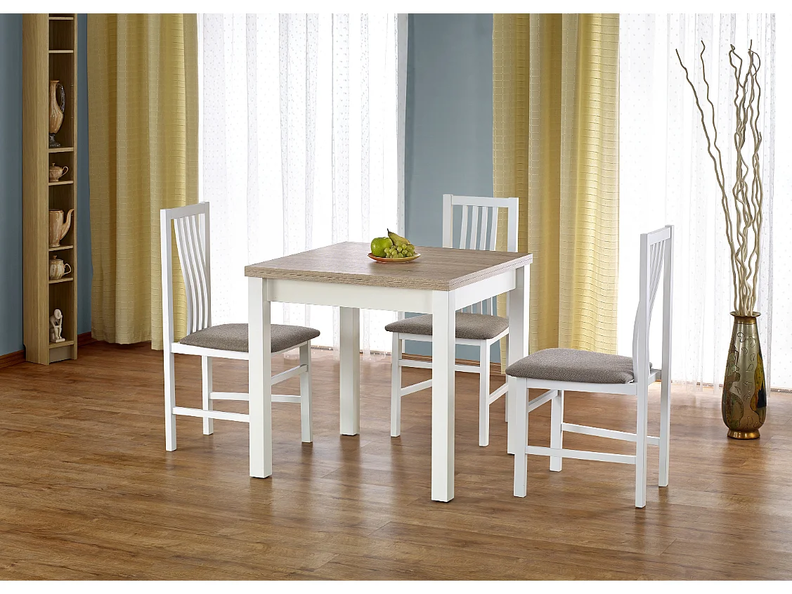 Table extensible pour 4/6 personnes 80/160x80 cm