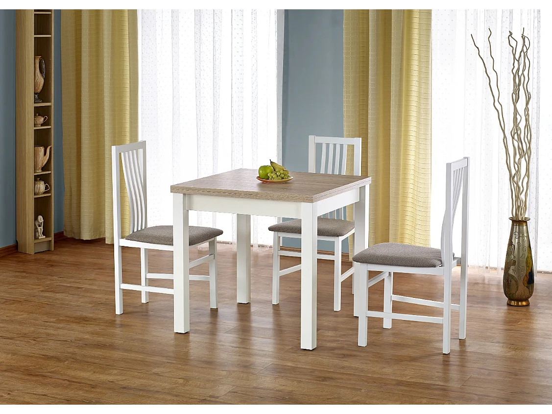 Table extensible pour 4/6 personnes 80/160x80 cm