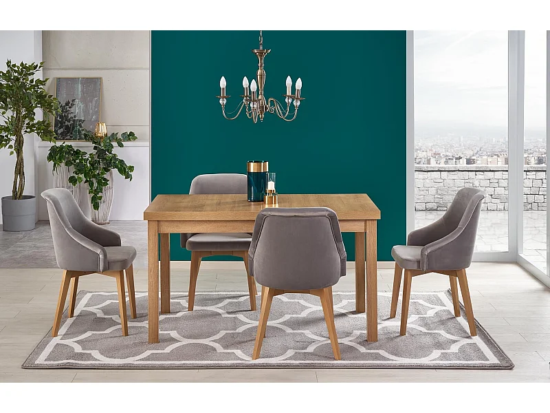 Table extensible 140/220x80 cm