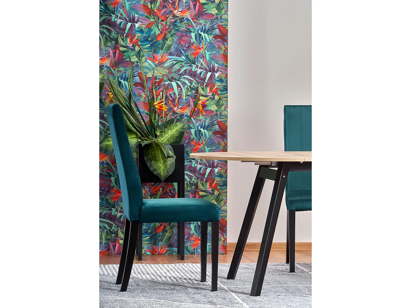 Table extensible pour 4/6 personnes 102/142x102 cm