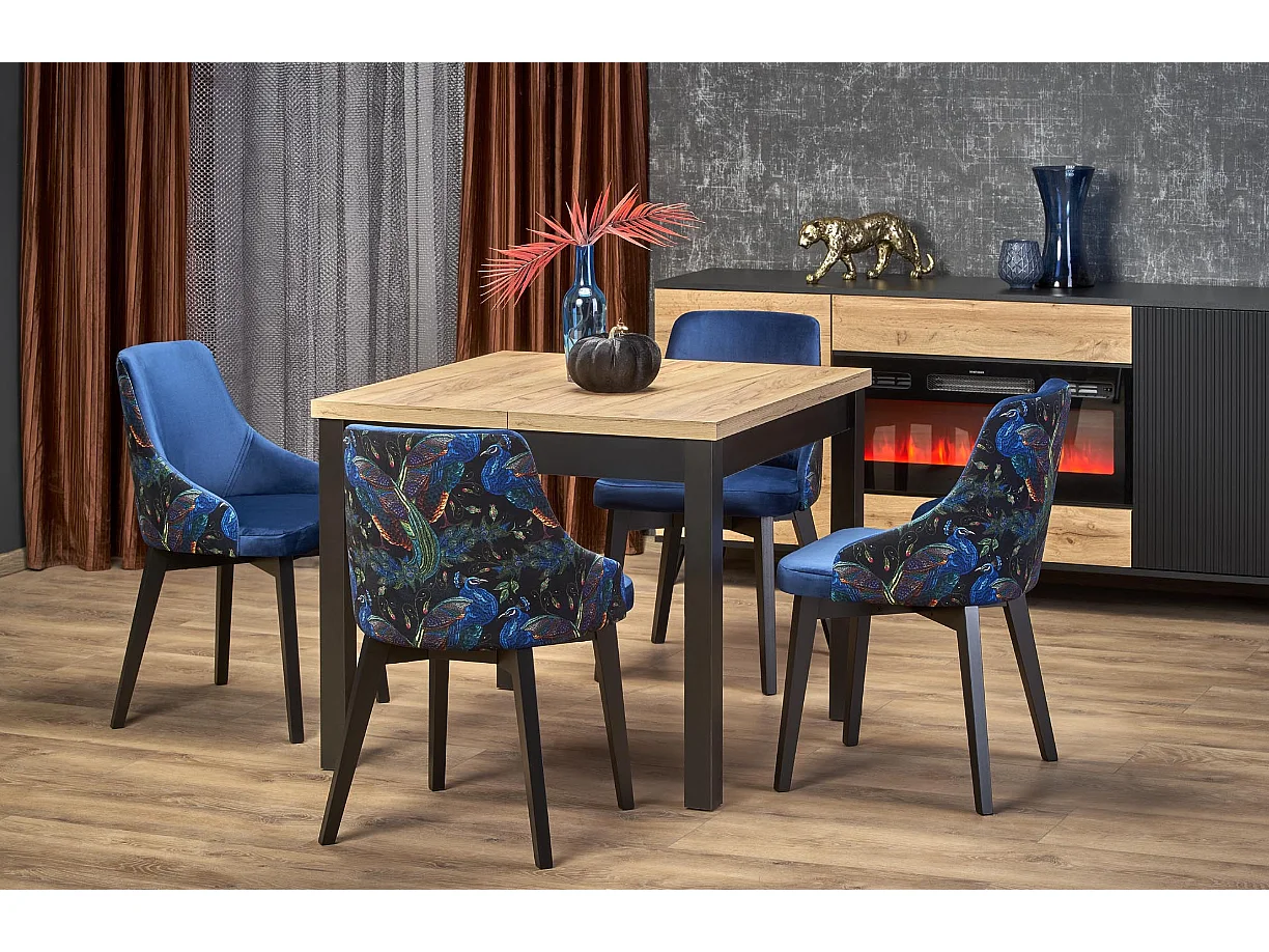 Table extensible pour 4 personnes 90/125x90 cm