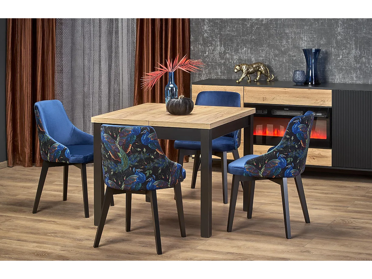 Table extensible pour 4 personnes 90/125x90 cm