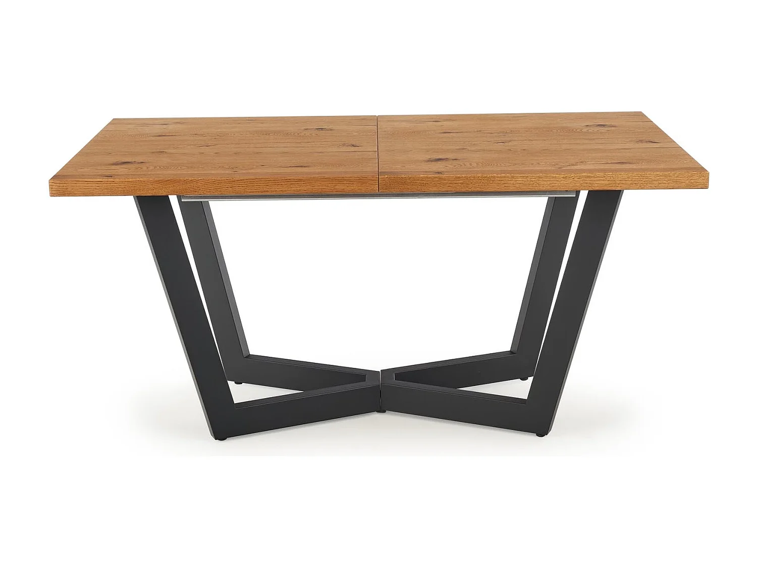 Table extensible pour 6/8 personnes en chêne 160/250x77 cm