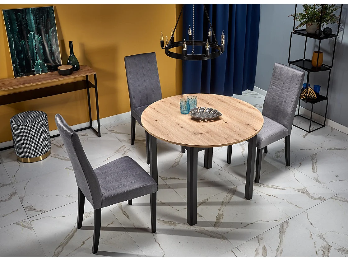 Table extensible pour 4/6 personnes 102/142x102 cm