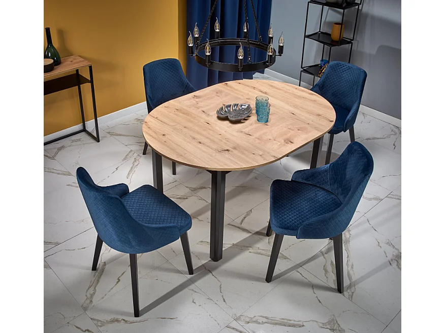 Table extensible pour 4/6 personnes 102/142x102 cm