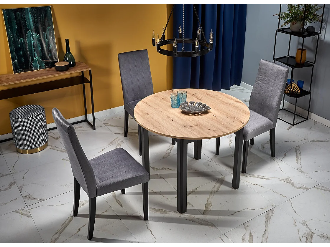 Table extensible pour 4/6 personnes 102/142x102 cm