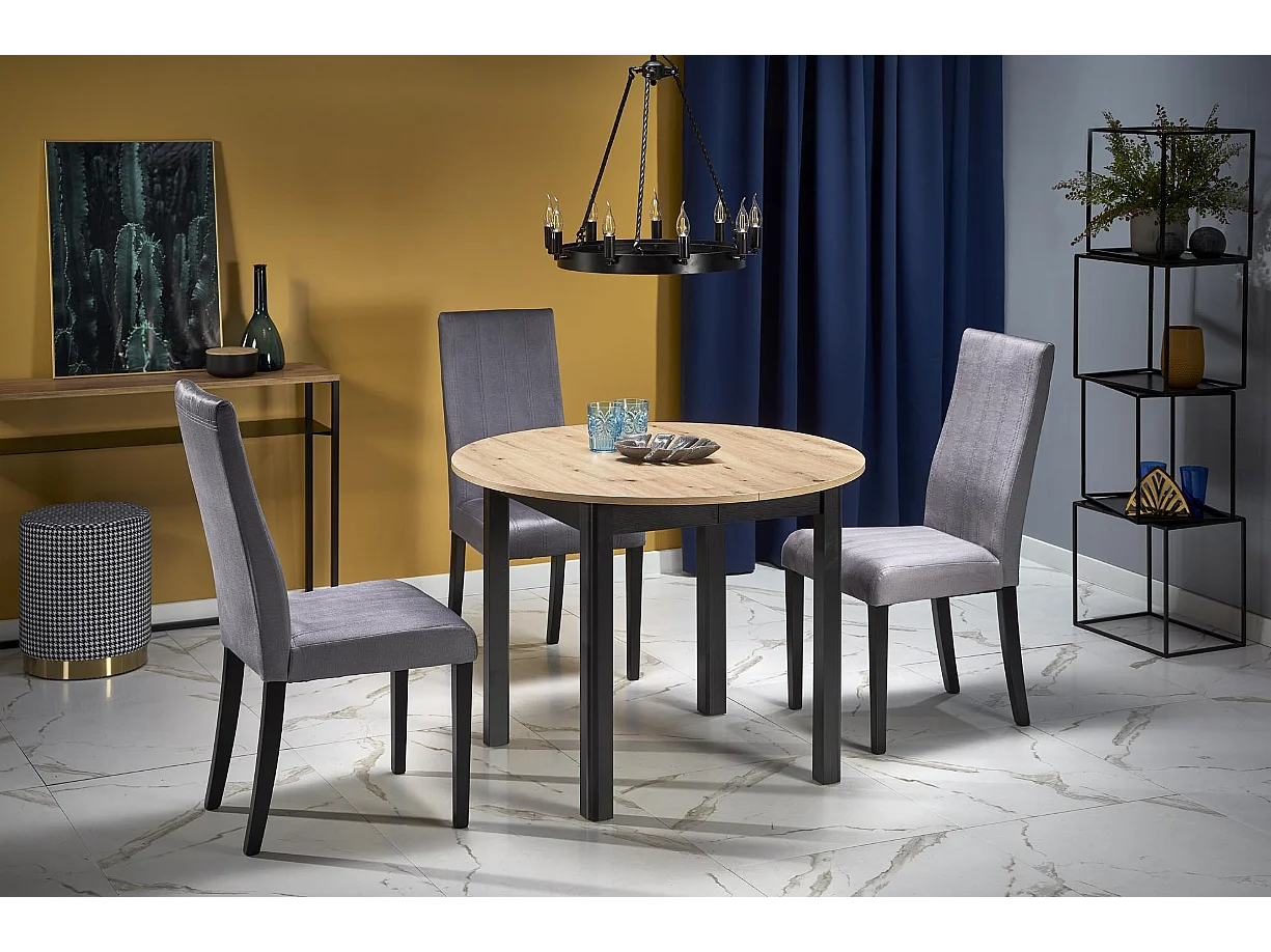 Table extensible pour 4/6 personnes 102/142x102 cm