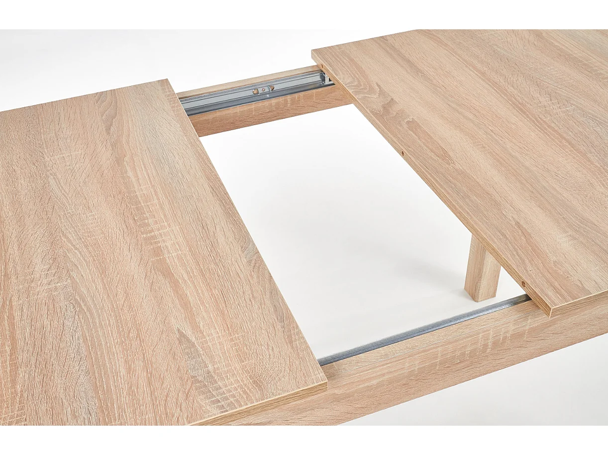 Table extensible pour 4/6 personnes 118/158x75 cm