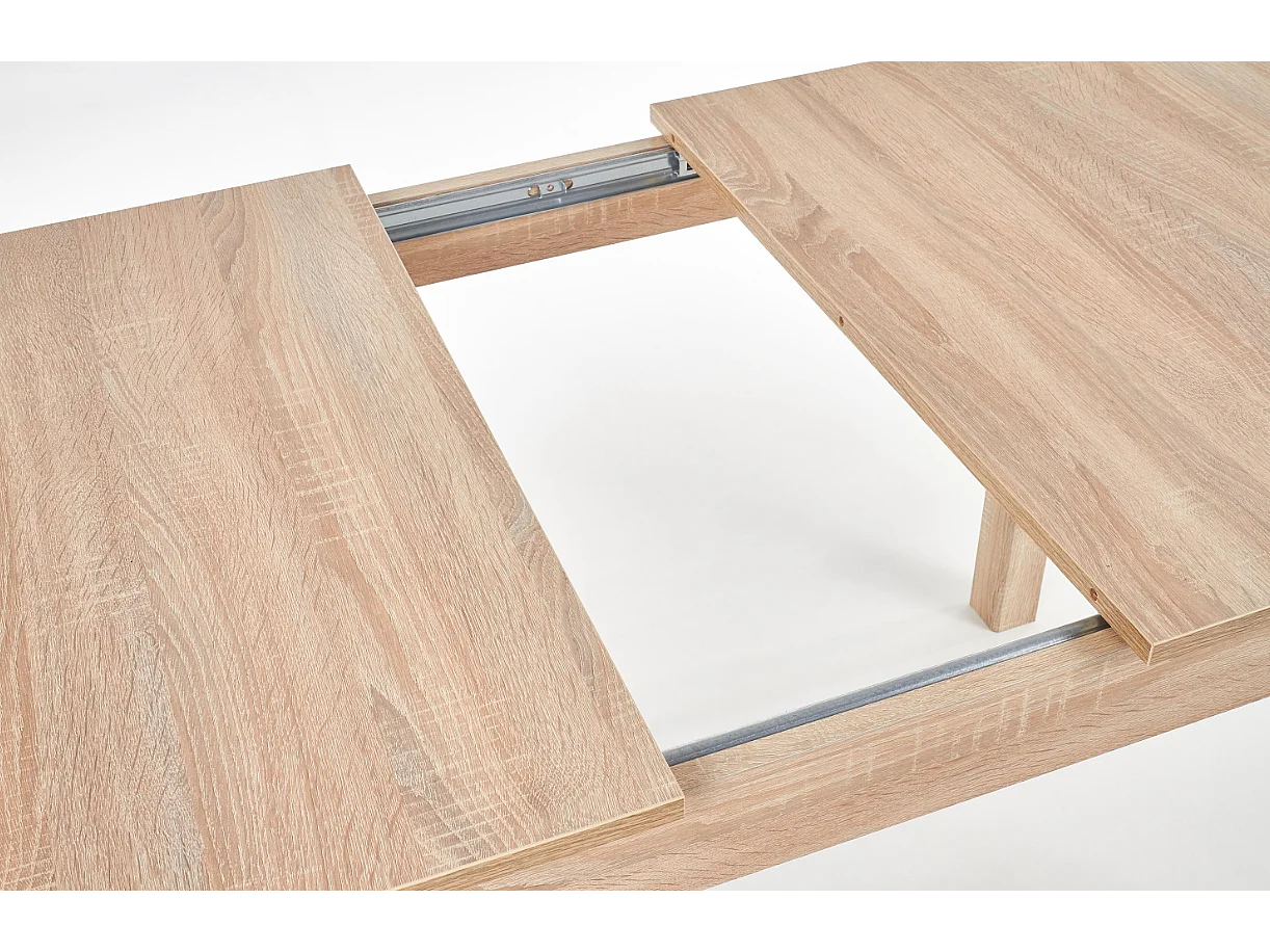 Table extensible pour 4/6 personnes 118/158x75 cm